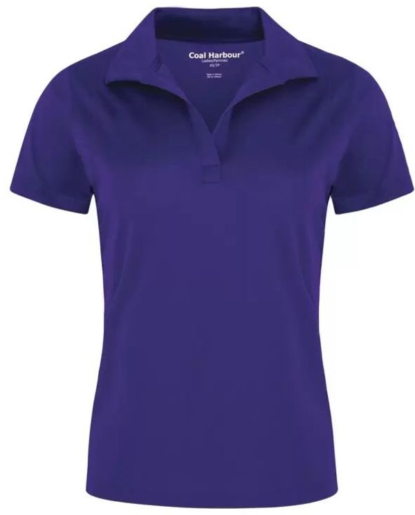 Am image of a Custom Coal Harbour Snag Resistant Ladies Sport Shirt in Purple!