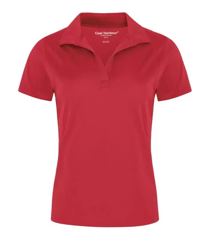 Coal Harbour Snag Resistant Ladies Sport Shirt in True Red