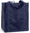 Am image of a Custom Liberty Bags Reusable Shopping Bag in Navy!