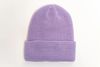 Am image of a Custom Beaniiez Leery Waffle Acrylic Toque in Lavender!