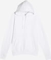 Am image of a Custom Lane 7 French Terry Hoodie in White!
