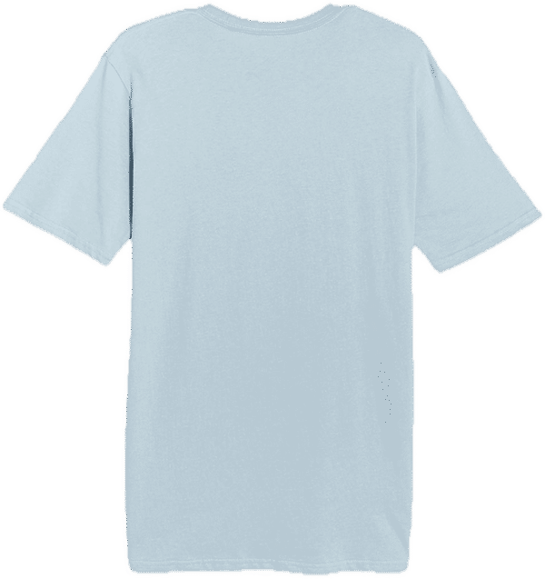 Am image of a Custom Lane 7 Deluxe Tee in Blue Mist!