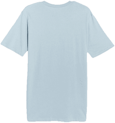 Am image of a Custom Lane 7 Deluxe Tee in Blue Mist!