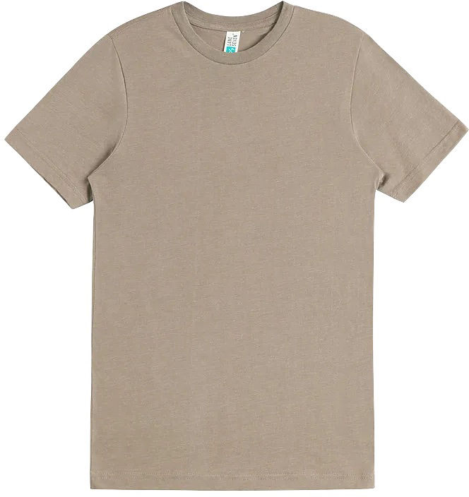 Lane Seven Deluxe CVC Tee in Brown Heather