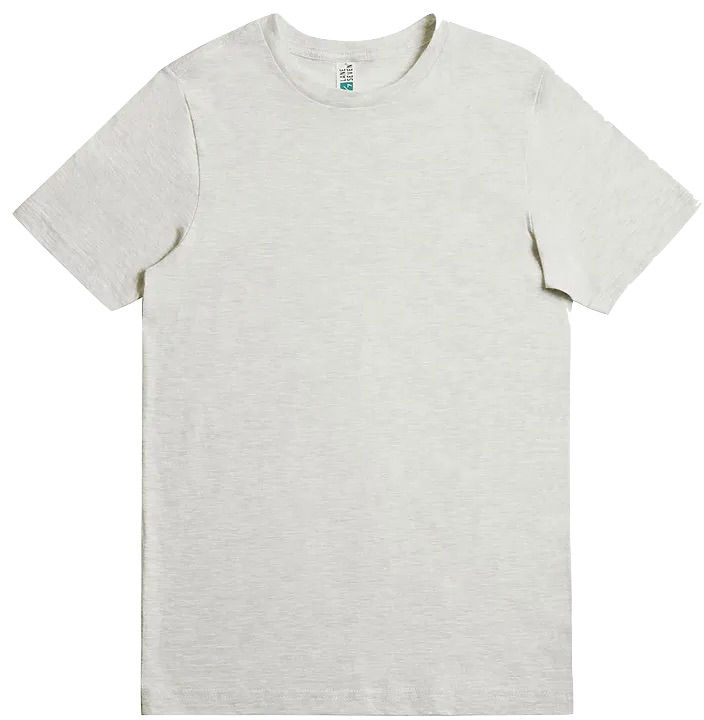 Lane Seven Deluxe CVC Tee in Oatmeal Heather