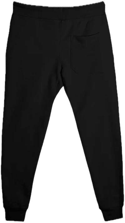 Am image of a Custom Lane 7 Premium Fleece Joggers in Black!
