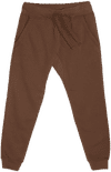 An image of a Custom Lane 7 Premium Fleece Joggers in Chestnut!
