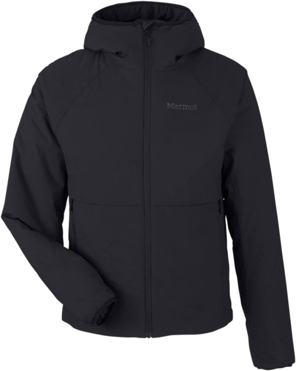 Am image of a Custom Marmot Mens Novus Jacket in Black!