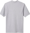 Am image of a Custom Harriton Men's Ringspun Cotton Pique Short Sleeve Polo in Grey Heather!