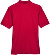 Am image of a Custom Harriton Men's 5.6 oz. Easy Blend™ Polo in Red!