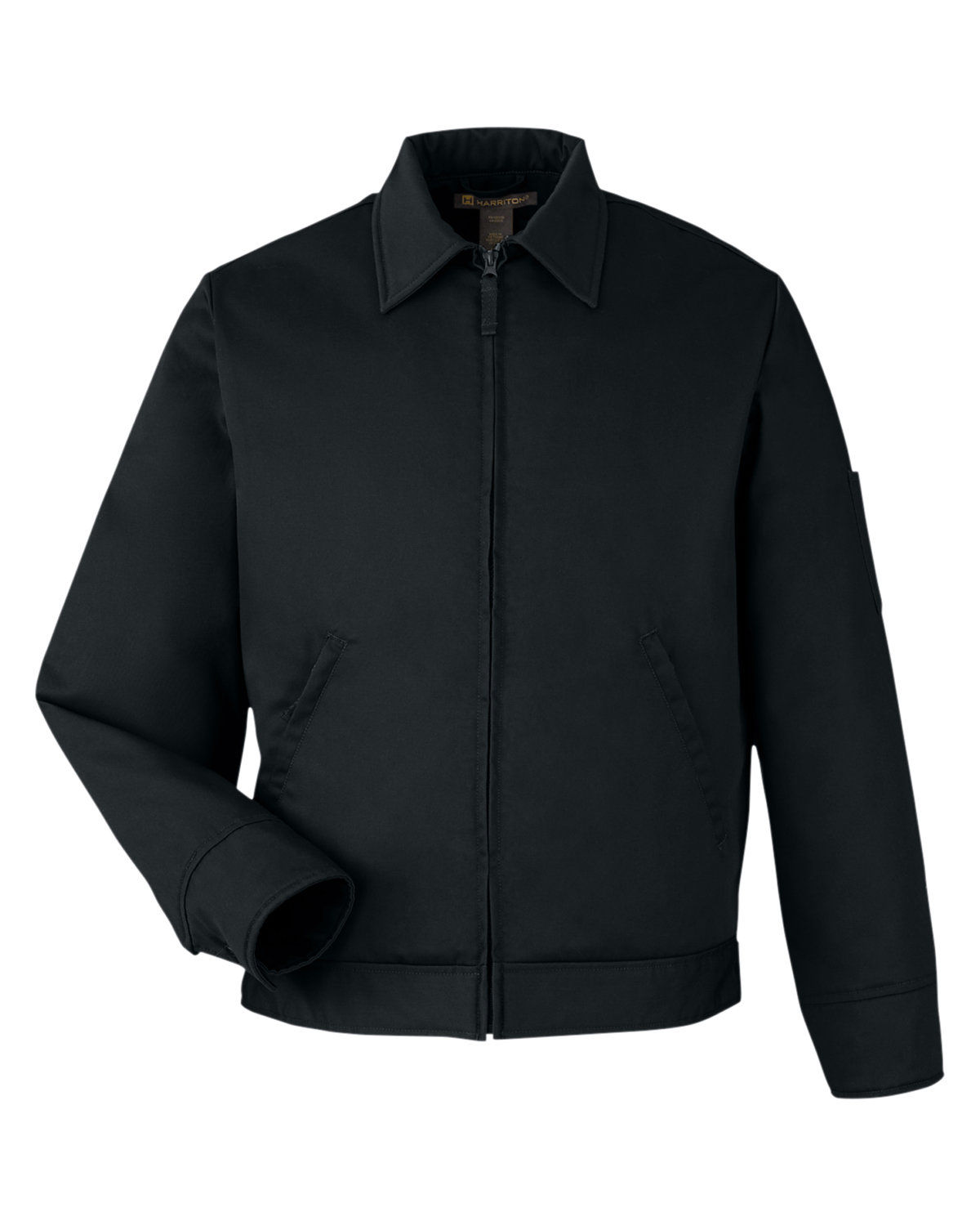 Harriton Unisex ClimaBloc Station Jacket in Black