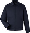 Am image of a Custom Harriton Unisex ClimaBloc Station Jacket in Dark Navy!