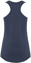 Am image of a Custom Next Level Ladies' Ideal Racerback Tank in Indigo!
