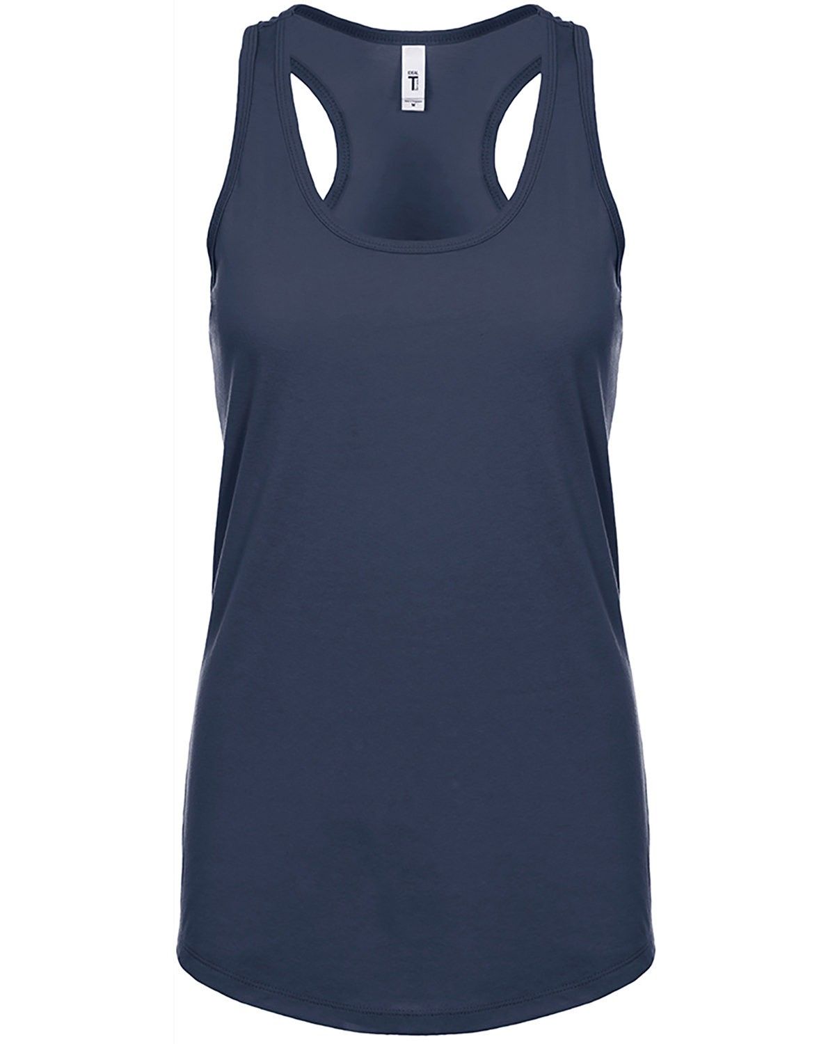 Next Level Ladies' Ideal Racerback Tank in Indigo