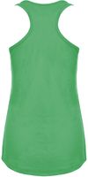 Am image of a Custom Next Level Ladies' Ideal Racerback Tank in Kelly Green!