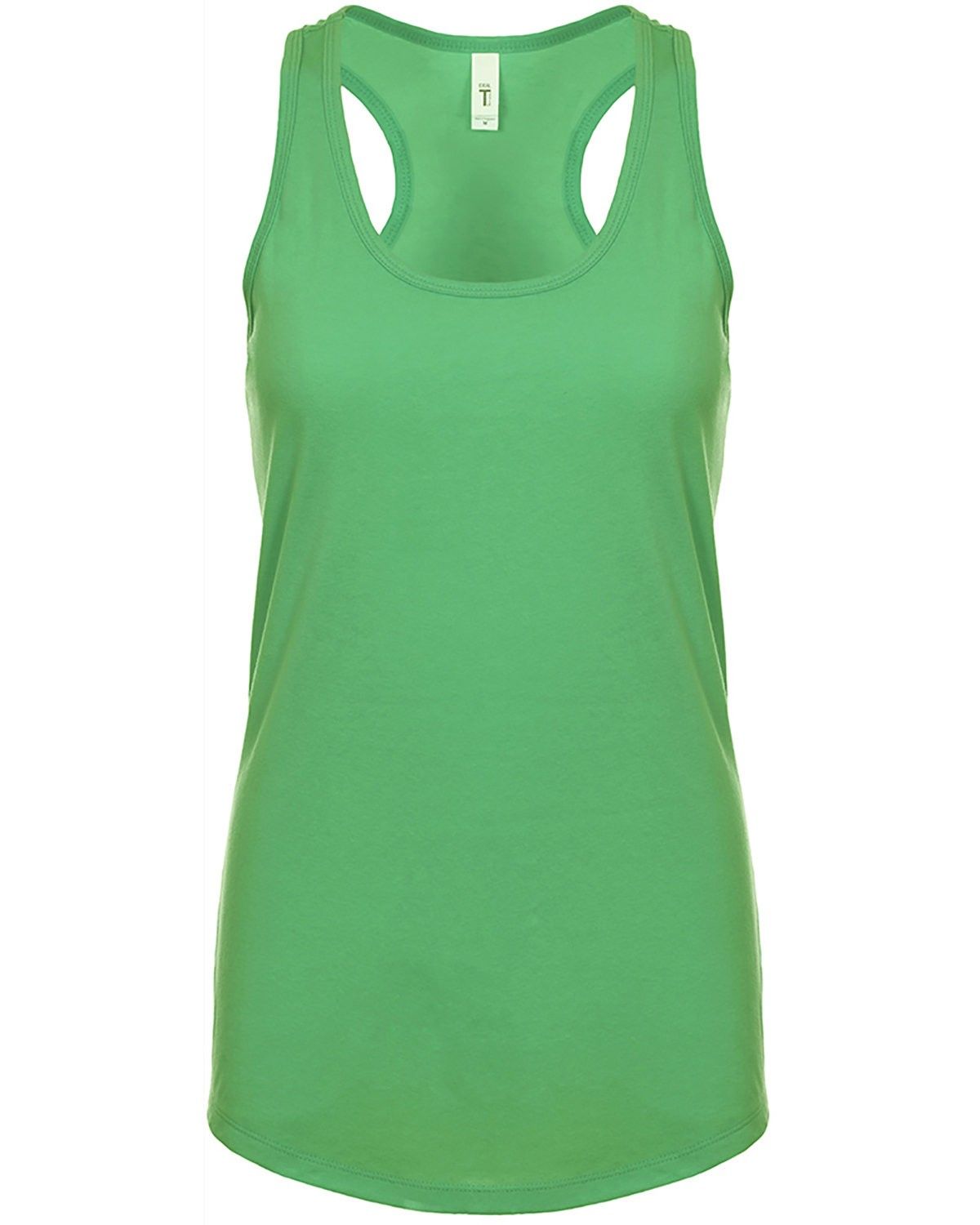 Next Level Ladies' Ideal Racerback Tank in Kelly Green