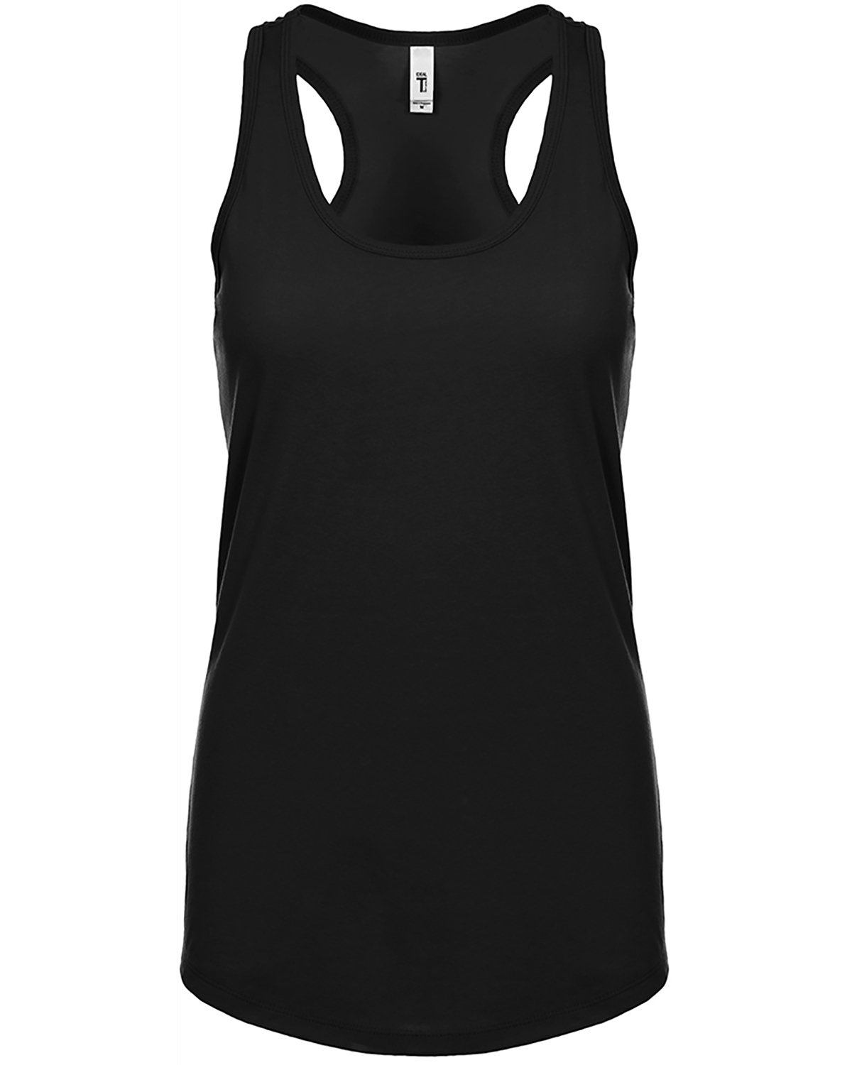 Next Level Ladies' Ideal Racerback Tank in Black