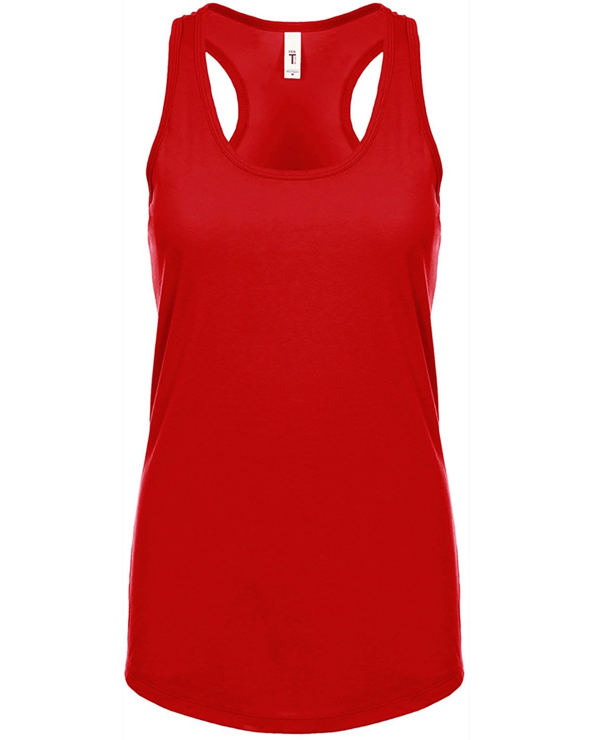 Next Level Ladies' Ideal Racerback Tank in Red