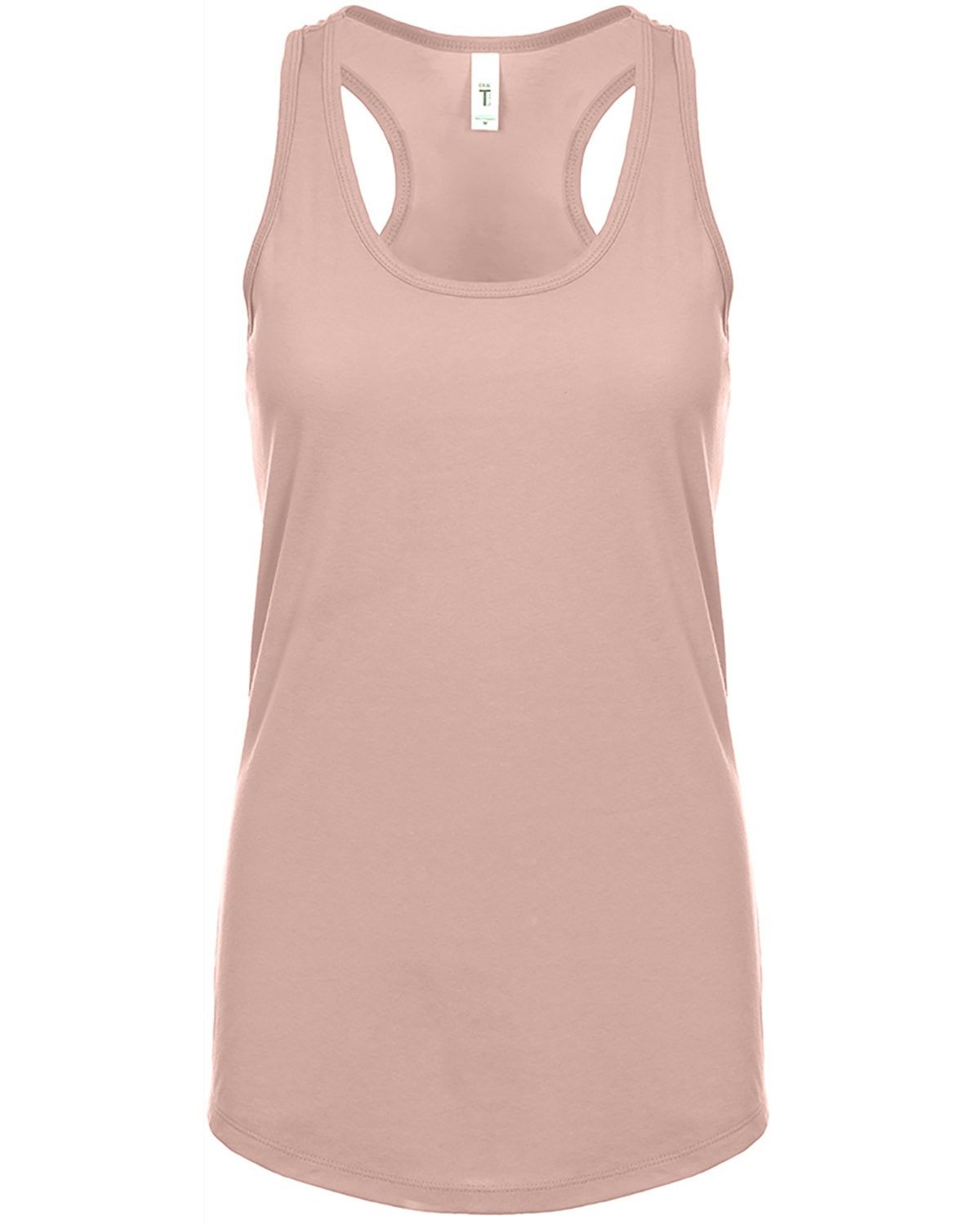 Next Level Ladies' Ideal Racerback Tank in Desert Pink