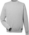 Am image of a Custom Nautica Unisex Anchor Crew Neck Sweatshirt in OXFORD HEATHER!