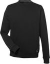 Am image of a Custom Nautica Unisex Anchor Crew Neck Sweatshirt in BLACK!