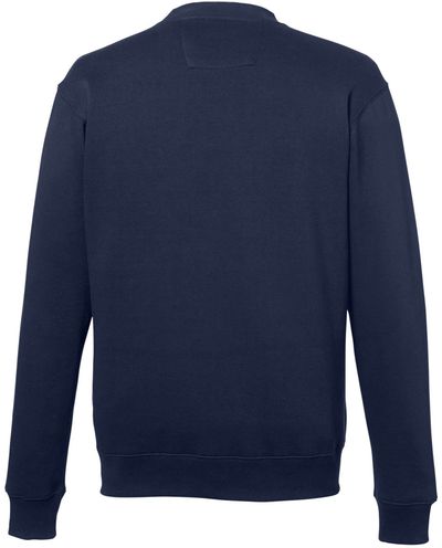 Am image of a Custom Nautica Unisex Anchor Crew Neck Sweatshirt in NAUTICA NAVY!