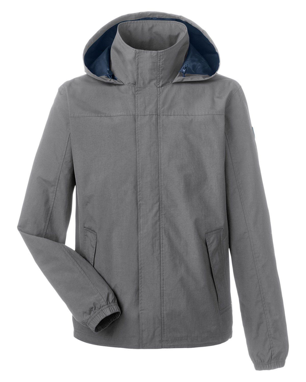 Nautica Mens Voyage Raincoat in Graphite