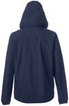 Am image of a Custom Nautica Mens Voyage Raincoat in Nautica Navy!