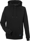 Am image of a Custom Nautica Unisex Anchor Pullover Hooded Sweatshirt in BLACK!