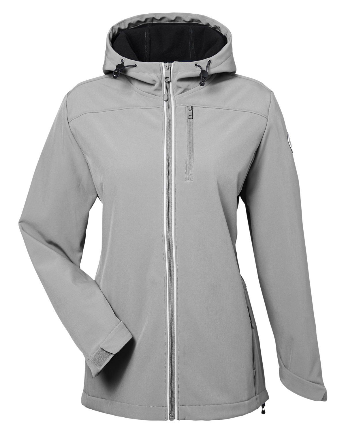 Nautica Ladies Wavestorm Softshell Jacket in GRAPHITE