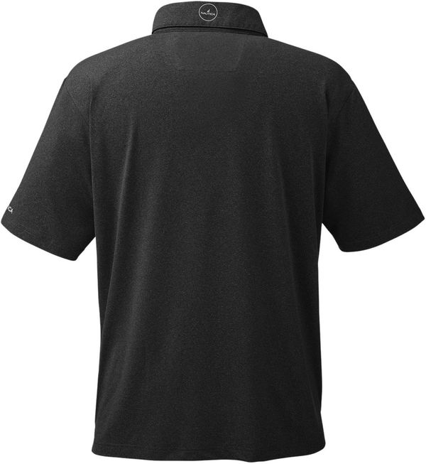 Am image of a Custom Nautica Mens Saltwater Stretch Polo in Onyx!