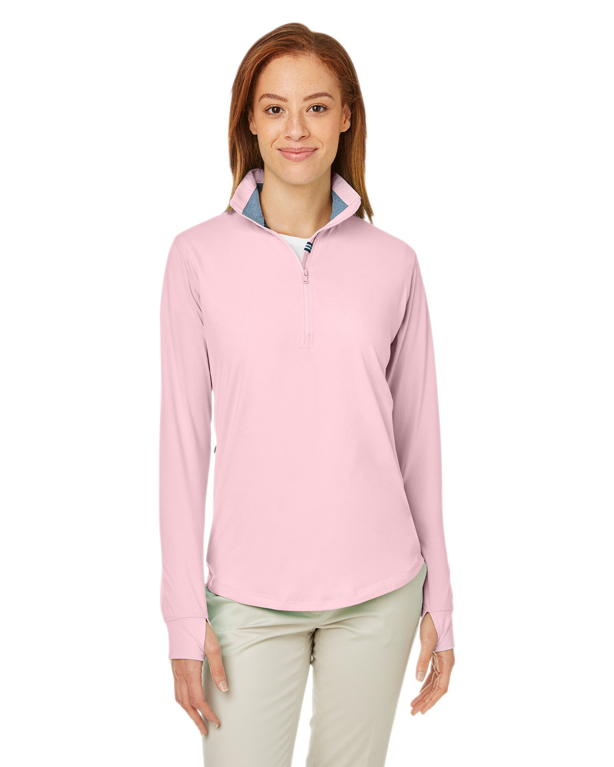 Nautica Ladies Saltwater Quarter Zip Pullover