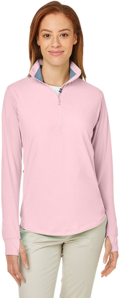 An image of a Custom Nautica Ladies Saltwater Quarter Zip Pullover!