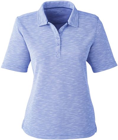 Am image of a Custom Nautica Ladies Sun Surfer Polo in Vintage Mavi!