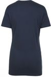 Am image of a Custom Next Level Womens Cotton Short Sleeve Boyfriend Crew in Indigo!