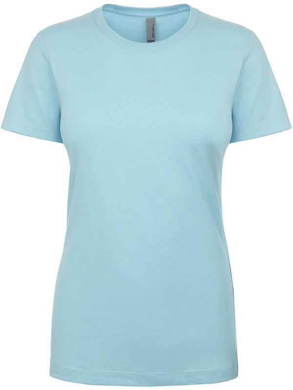 Am image of a Custom Next Level Womens Cotton Short Sleeve Boyfriend Crew in Cancun!