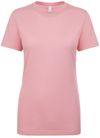 An image of a Custom Next Level Womens Cotton Short Sleeve Boyfriend Crew in Light Pink!
