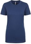 An image of a Custom Next Level Womens Cotton Short Sleeve Boyfriend Crew in Cool Blue!