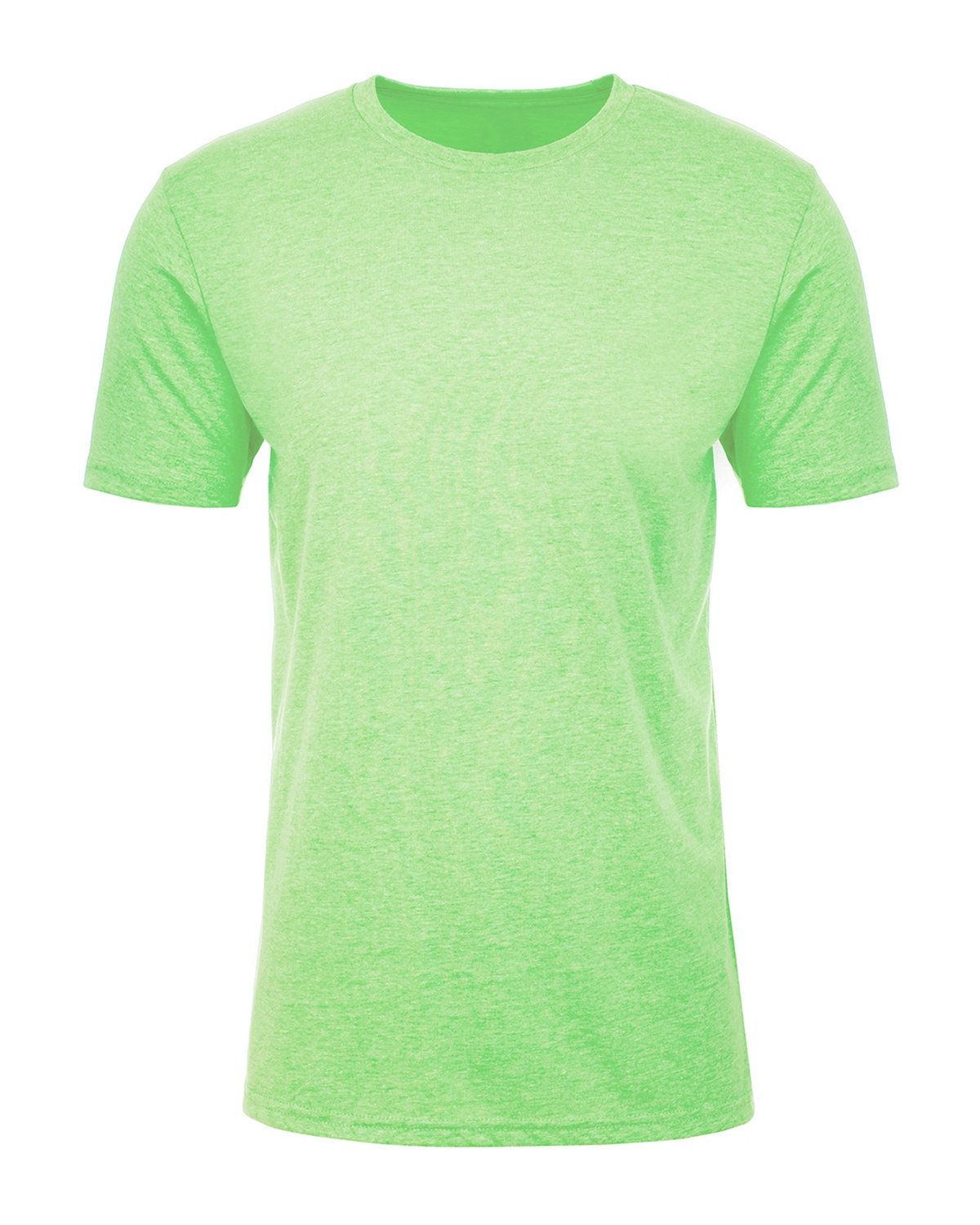 Next Level Men's CVC Crew in Apple Green