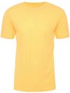 Am image of a Custom Next Level Men's CVC Crew in Banana Cream!