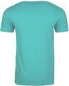 Am image of a Custom Next Level Men's CVC Crew in Bondi Blue!