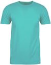 Am image of a Custom Next Level Men's CVC Crew in Bondi Blue!