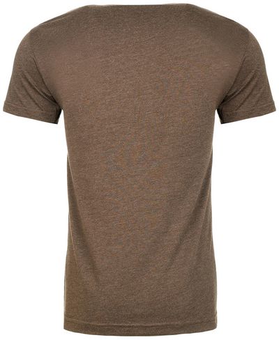 Am image of a Custom Next Level Men's CVC Crew in Espresso!