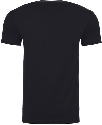 Am image of a Custom Next Level Men's CVC Crew in Black!