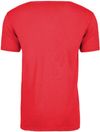 Am image of a Custom Next Level Men's CVC Crew in Red!