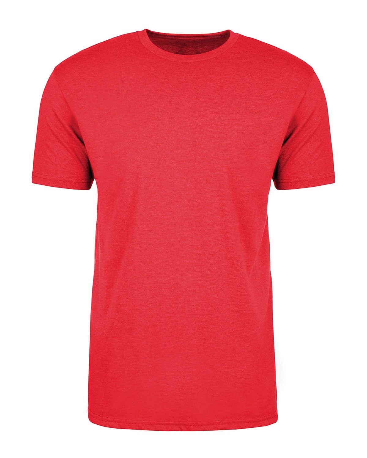 Next Level Men's CVC Crew in Red