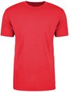 Am image of a Custom Next Level Men's CVC Crew in Red!