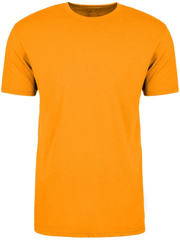 Am image of a Custom Next Level Men's CVC Crew in Orange!