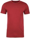 Am image of a Custom Next Level Men's CVC Crew in Cardinal!