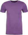 Am image of a Custom Next Level Men's CVC Crew in Purple Rush!